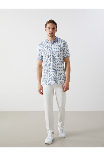 LC Waikiki Tricou pentru bărbați, 100% bumbac, țesătură piqué, cu gât polo