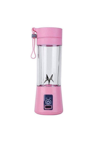 SIKS ® electric blender with USB and 6 blades, portable, pink
