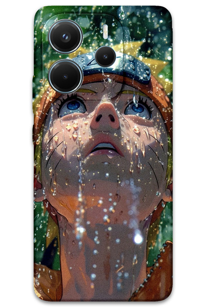 Gramaphone Xiaomi Redmi Note 14 4g Compatible Anime Patterned Phone Case + Sc...