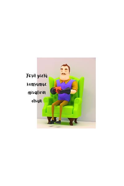 hello neighbor Toy Peterson Figure Original Details Quality Design
