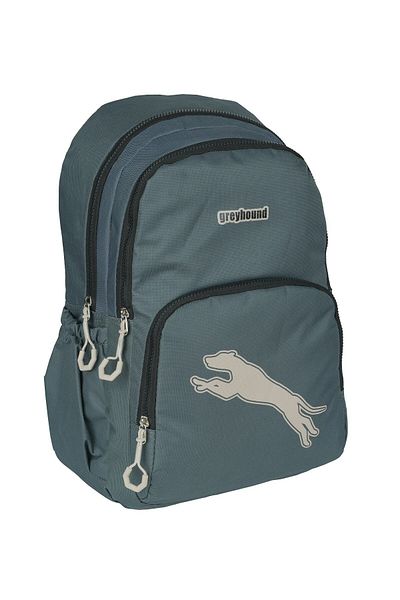 RKY SERENITY Greyhound Water Resistant Lined Fabric Multi-Compartment Large Internal Volume Backpack