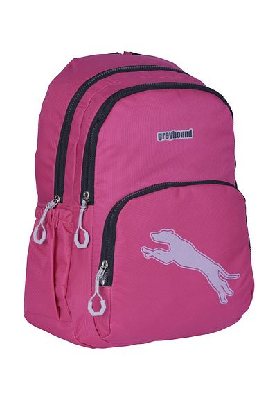 RKY SERENITY Greyhound Water Resistant Lined Fabric Multi-Compartment Large Internal Volume Backpack