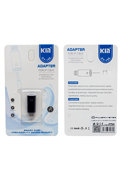 harry Tak Çalıştır Iphone Uyumlu Lightning To Aux 3.5mm Kulaklık Çevirici Dön...