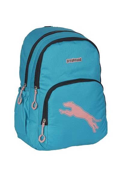 RKY SERENITY Greyhound Water Resistant Lined Fabric Multi-Compartment Large Internal Volume Backpack