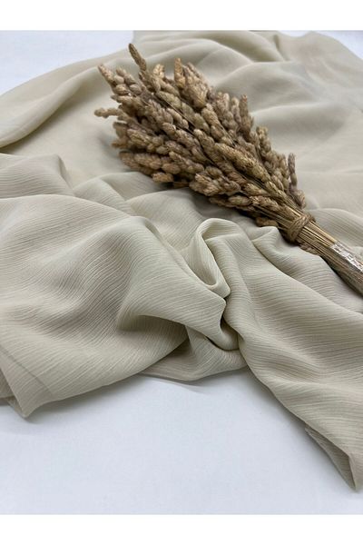 Kumaş Sevdası Yoryo Chiffon Fabric (Width 150 cm) Suitable for Dresses, Shawls, Etc.