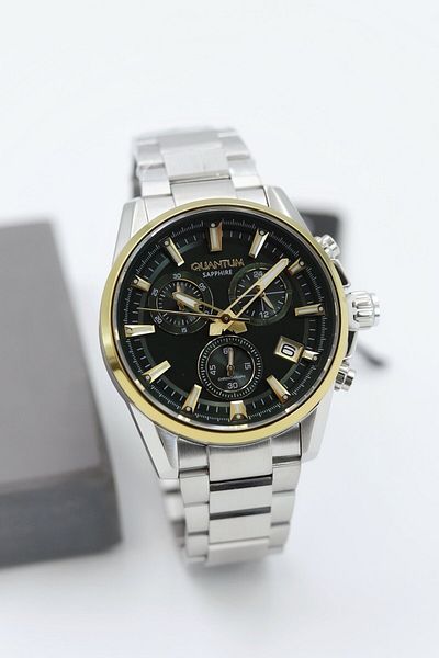 Quantum Sapphire Glass Steel Cord Men Wrist Watch Asw123-I1971Q