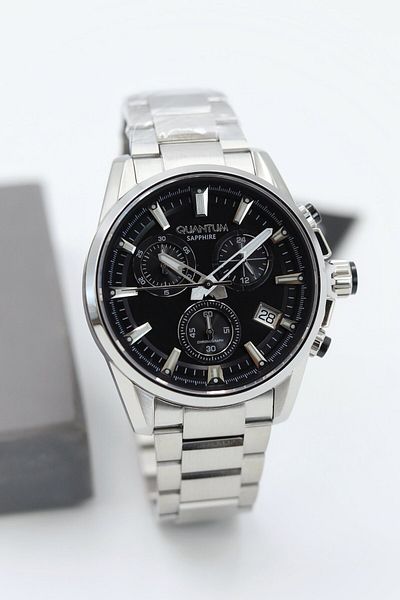 Quantum Sapphire Glass Steel Cord Men Wrist Watch Asw123-I1970Q