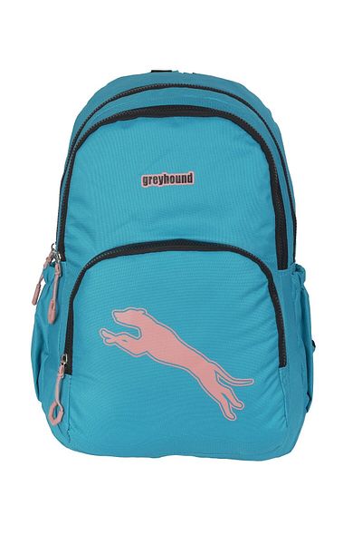 RKY SERENITY Greyhound Water Resistant Lined Fabric Multi-Compartment Large Internal Volume Backpack