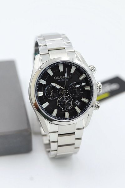 Quantum Sapphire Glass Steel Cord Men Wrist Watch Asw123-I1967Q