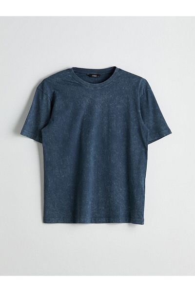 LC Waikiki Tricou bărbătesc din bumbac pieptănat cu gât crew
