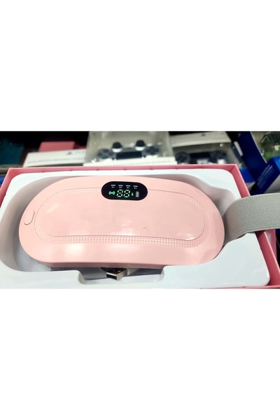 Alkhunaizi Wireless Belly Heating Pad – 3 Heat Levels, 4 Modes – Menstrual & Back Pain Relief