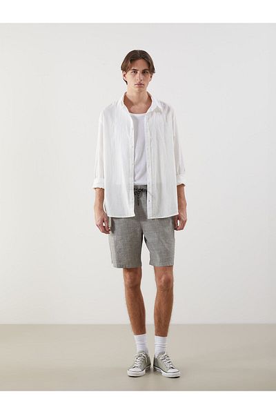 LC Waikiki Ανδρικό σορτς Standard Mold Poplin