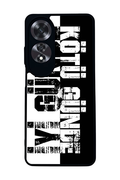 OPPO A60 Mat Siyah uyumlu Kılıf – Yumuşak Silikon, Koruyucu, Şok Emici Kapak