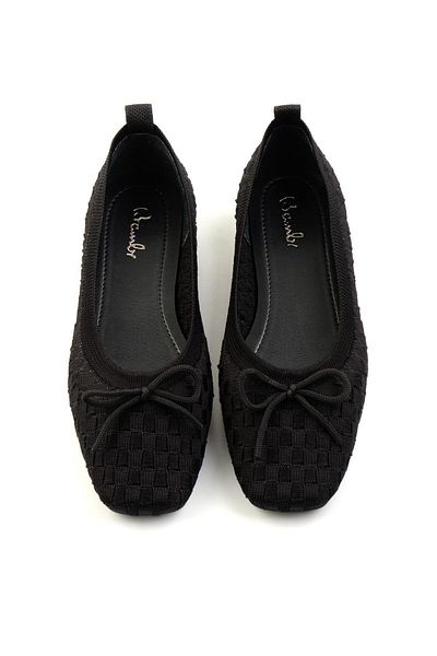 Bambi Black Women's Ballerina Ballerina K01327012882