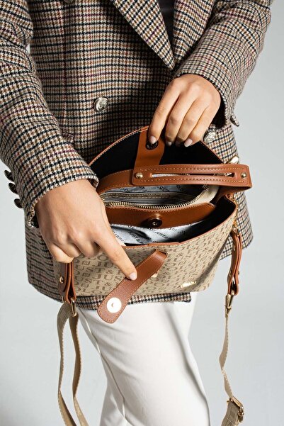 Just Polo Women's 3 Compartment Crossbody Bag Shoulder Bag and Wallet Combination