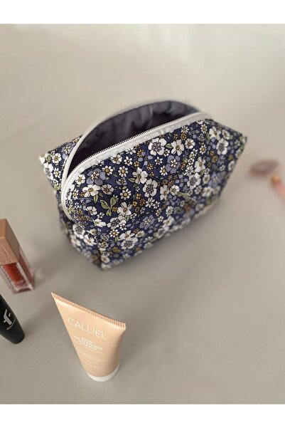 TALL WAY Синя косметичка для макіяжу - великий розмір