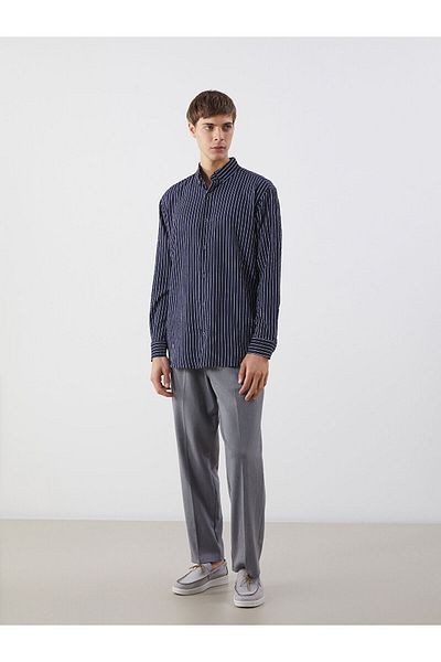 LC Waikiki Slim Fit Striped Men's Shirt