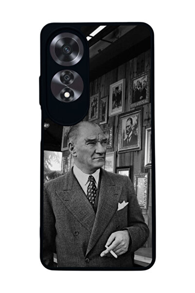 OPPO A60 Mat Siyah uyumlu Kılıf – Yumuşak Silikon, Koruyucu, Şok Emici Kapak