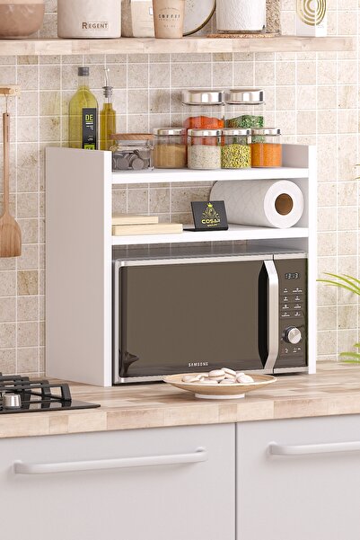 Cosargroup Tezgah Üstü Raf - Fırın, Mıkrodalga Organızer Düzenleyici