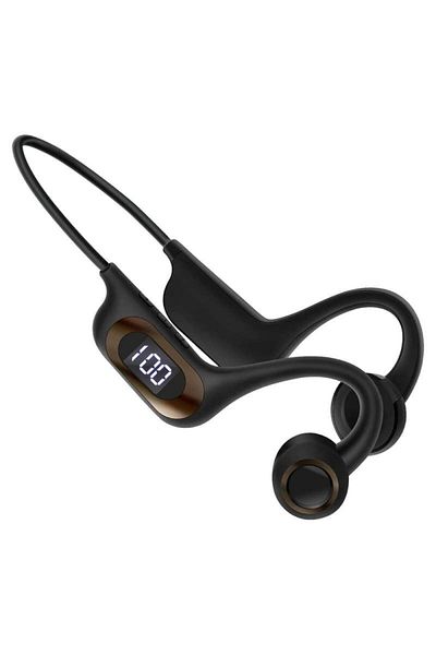 SIKS Wireless Sports Headphones with Bone Conduction, 6D Surround, 30 Hours Battery Life