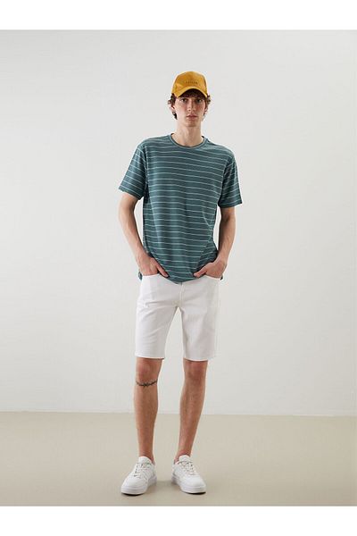 LC Waikiki Ανδρικό τζιν σορτς Slim Fit