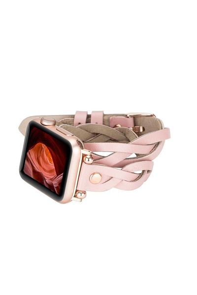 PLM Apple Watch Compatible Leather Cord 38-40-41mm Dt Rt Nu2