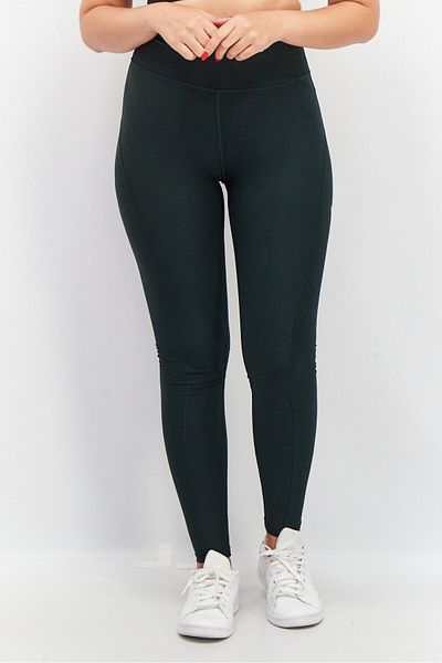 Puma Women Sportswear Fit Training Brand Logo Leggings, Green