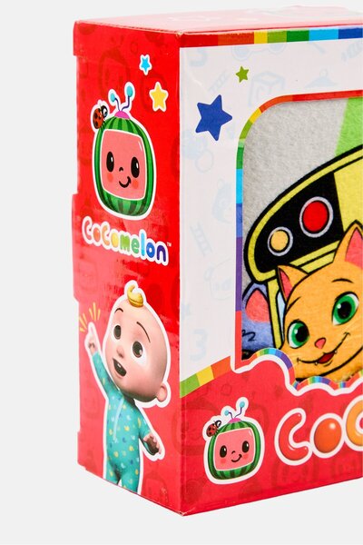 Cocomelon Felt Play Mat Set With 1 Vehicle