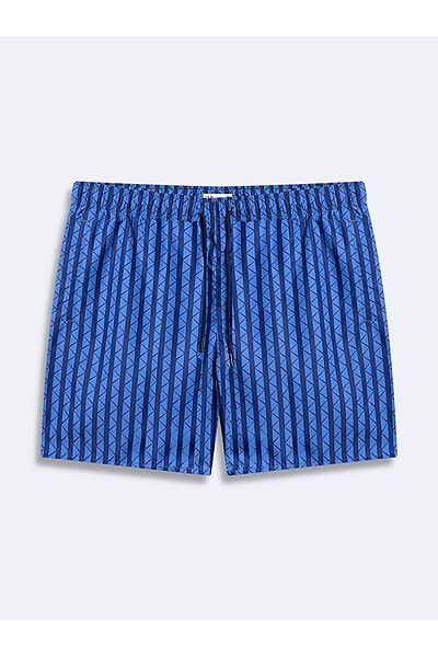 Ltb Basic Woven Dark Blue Swim Shorts