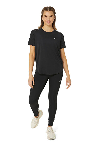 Asics 2012C968-001ROAD HIGH WAIST TIGHT Siyah Kadın Bol Paça Normal Kalıp Tayt