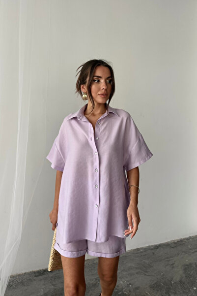 JANES Shirt - Shorts Set - Lilac