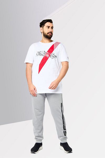 Scuderia Ferrari Men Sportswear Fit Short Sleeve Outdoor T-Shirts, White