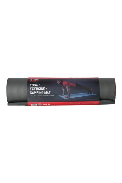 Generic BODY SCULPTURE Body Sculpture Yoga Mat Black