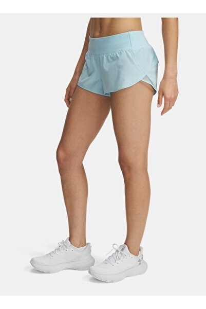 Under Armour 1386330-494 UA Launch Pro 2'' Short Fitted Açık Gri Kadın Şort