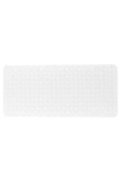 Generic Tendance Durable Natural Rubber Anit-Slip Bathtub Floor Mat White 74 x 34cm 7219100