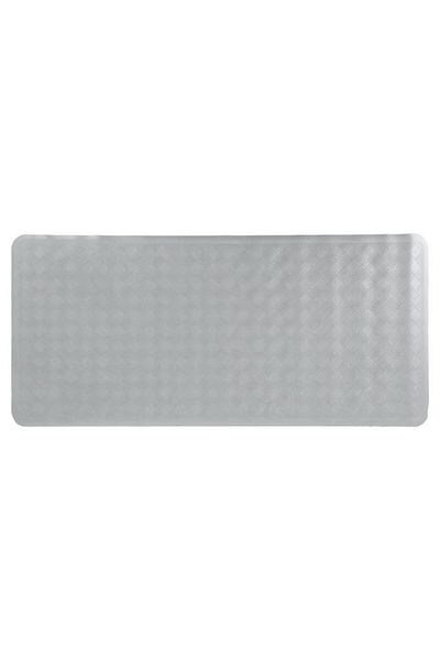 Generic Tendance Durable Natural Rubber Anit-Slip Bathtub Floor Mat Pearl Gray 74 x 34cm 7219182