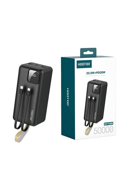 HooToo Power Bank 50000mAh, Black