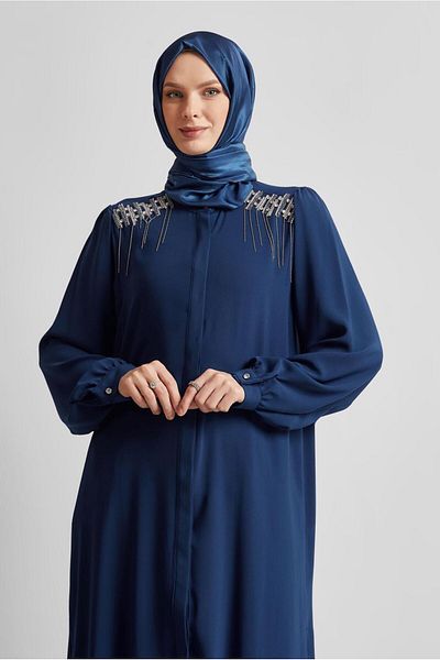 Alvina Stone Detail Pants Suit 45455
