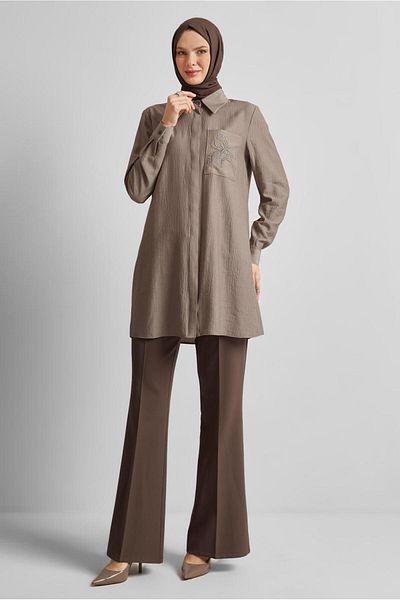Alvina Embroidery Detailled Tunic 45672