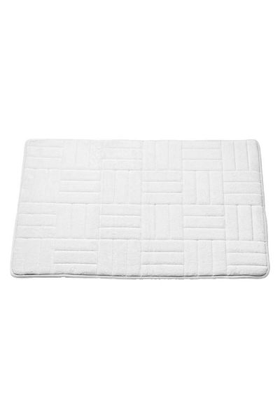 Generic Cannon Rectangular Shaped High Quality Memory Foam Bath Mat Assorted Color CN BMMFO