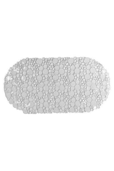 Generic Tendance PVC Anti-Slip Bubble Desig Bathtub Floor Mat Clear 69 x 36cm 7215101