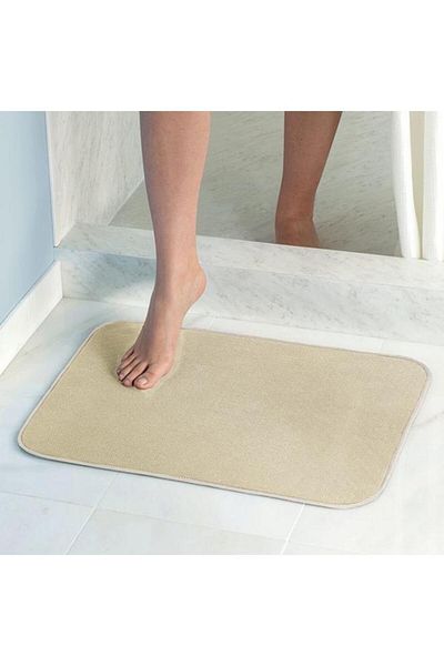 Generic InterDesign InterDry Bath Mat Wheat 24 x 18inch 16210