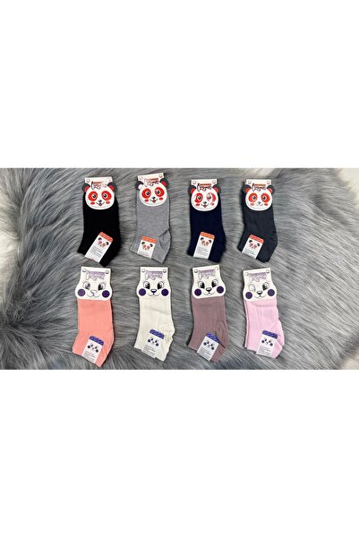 Genel Markalar İç Giyim ÖZEREN Lüx Çocuk Patik Çorap EKONOMİK PAKET (12 ADET)