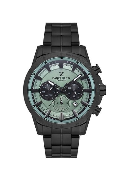 Daniel Klein Dk.1.14005-3 Exclusive All Functions Active 3 Atm Water Resistant Steel Coated Black