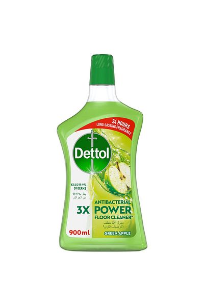Dettol Green Apple Antibacterial Power Floor Cleaner 900 ml