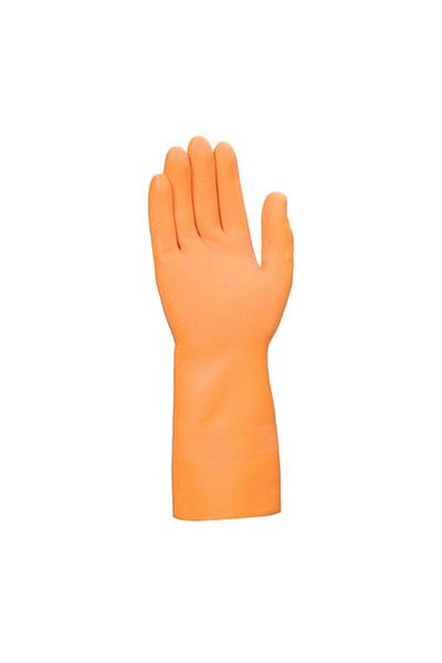 Generic Mr Clean Ultra Grip Reusable Latex Gloves Orange Medium