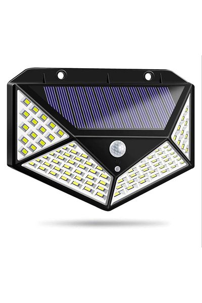 FİAPFO Set of 5 Outdoor Solar Lamps, APF, 100 SMD LED, With Motion and Light Sensor, 3 Operating Modes