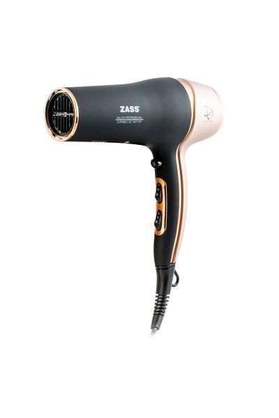 Zass Uscător de păr Zhd 06, putere 1800 -2200 W, 2 setări de temperatură și 3 viteze, funcție de ionizare