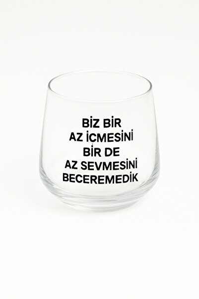 facnspt Written Glass Mug Cup – Designed with “We Couldn'T Make Him Drink Les...