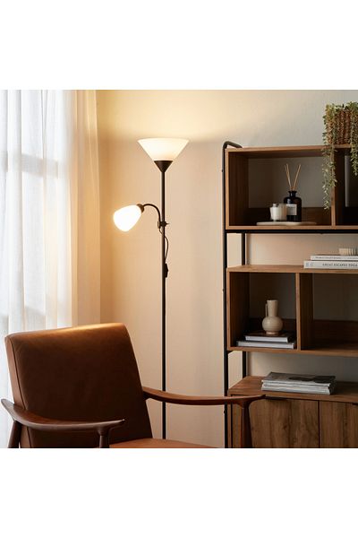 Cybele Mother and Daughter Metal Floor Lamp – 172 cm, Modern Luxe
